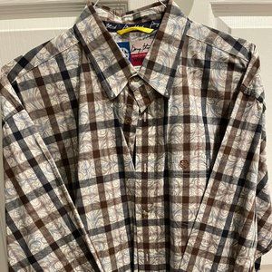 Wrangler George Strait Long sleeve button up - 2xl